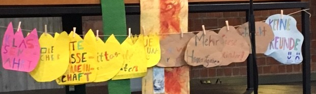 Abschiedsgottesdienst der Viertklässler am 26.06.2019 in der Christuskirche mit dem Thema „Wege“