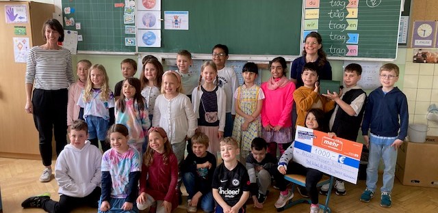 Aus einer Idee wird eine&nbsp;Schulspende